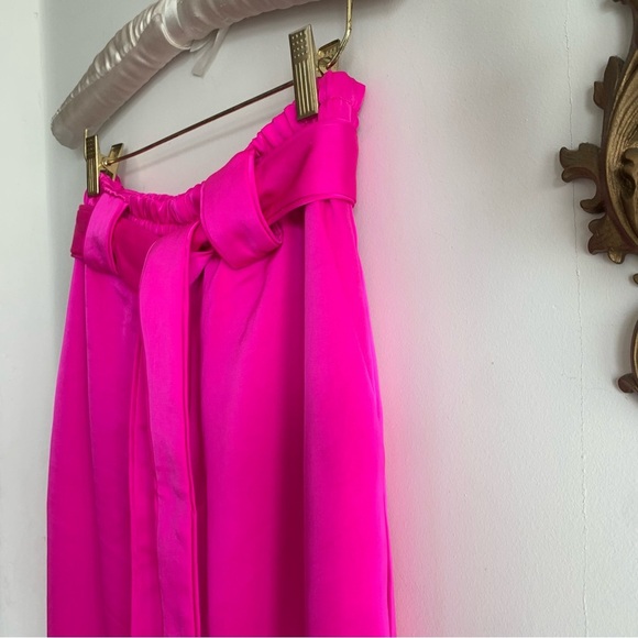 GENERATION LOVE PINK MARIA SATIN PANTS - Picture 9 of 12